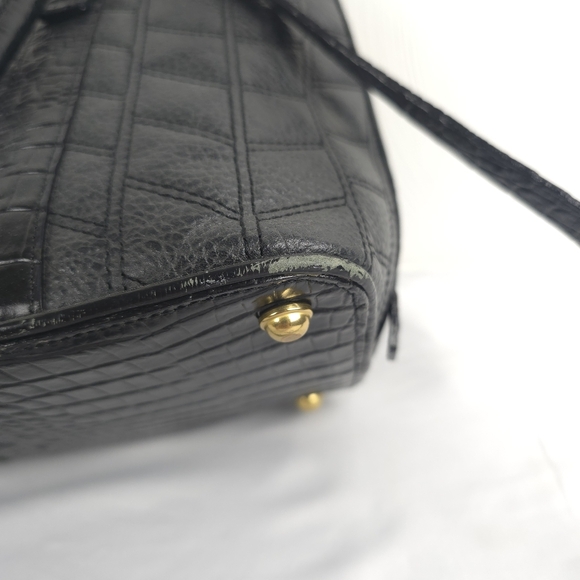 Brahmin Black Satchel Bag - Picture 11 of 15